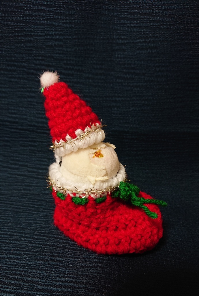 もちもちマスコットミニ用🌲クリスマスブーツ