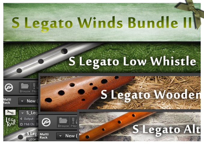 管楽器レガート音源セット S Legato Winds Bundle II