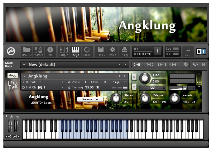 アンクルン音源 Angklung for KONTAKT