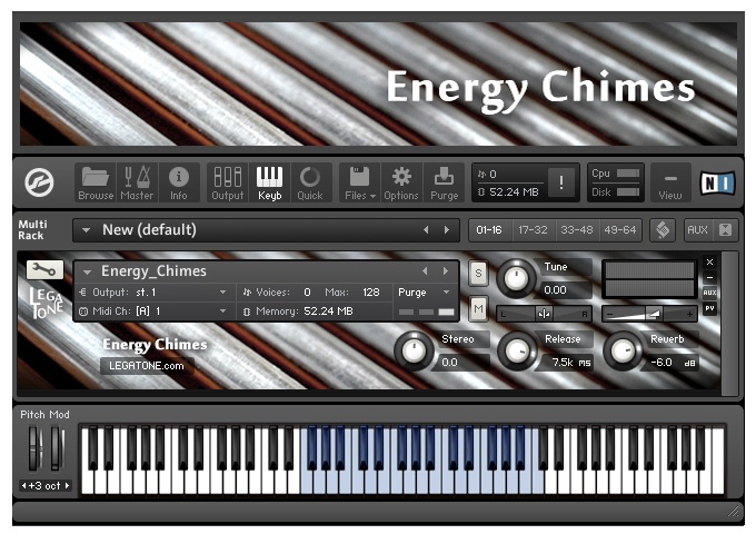 エナジーチャイム音源 Energy Chimes for KONTAKT