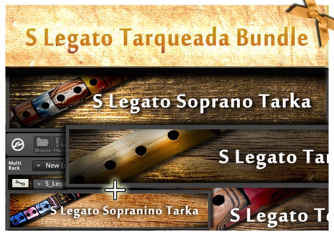 タルカ3種レガート音源セット S Lagato Tarqueada Bundle (限定特典あり)