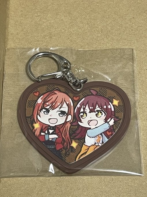 かほなつラバーキーホルダー