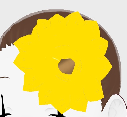 Sunflower clip(horribly made)