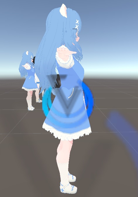 Premade | Project Blue Bear Girl | Vrm-Vtuber-Vrchat