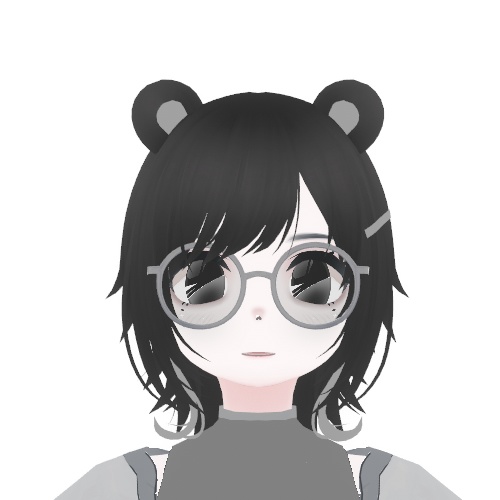 Free | Premade | Pyurin Bear 2s | Vroid model | Vrm 0.0