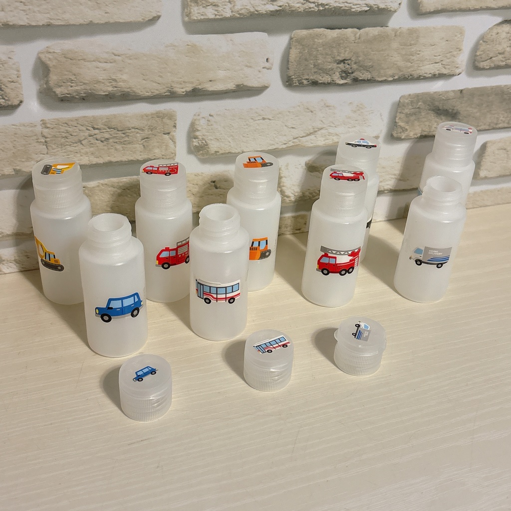 【お届け版】限定１セット！キャップはめ（乗り物マッチング）