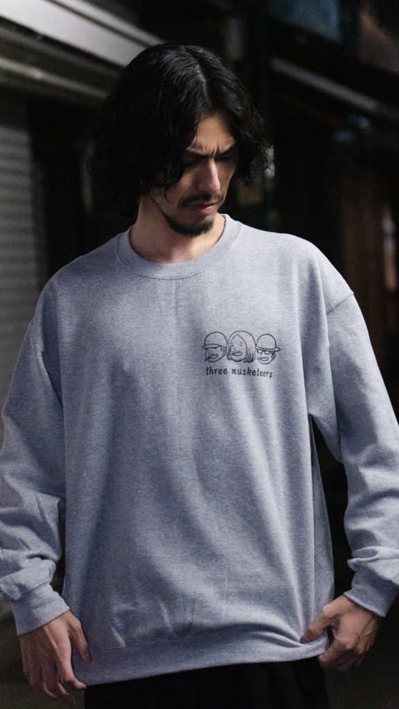 【限定】【押切蓮介先生描き下ろし】それでも上杉は生きてゆくオリジナルスウェット(グレー)