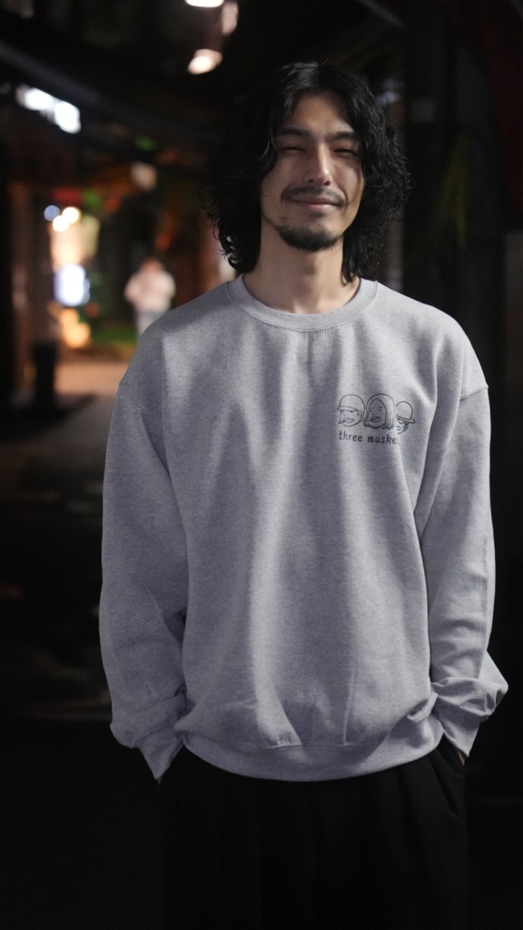 【限定】【押切蓮介先生描き下ろし】それでも上杉は生きてゆくオリジナルスウェット(グレー)