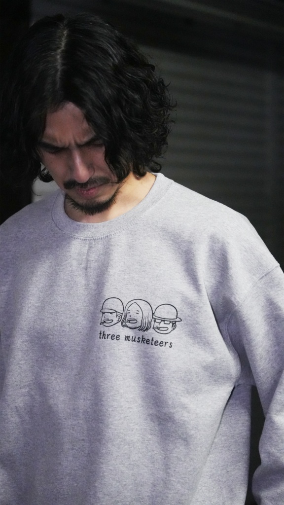 【限定】【押切蓮介先生描き下ろし】それでも上杉は生きてゆくオリジナルスウェット(グレー)