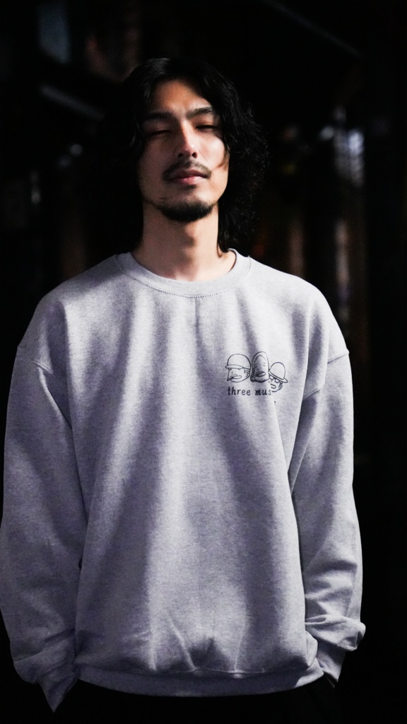 【限定】【押切蓮介先生描き下ろし】それでも上杉は生きてゆくオリジナルスウェット(グレー)