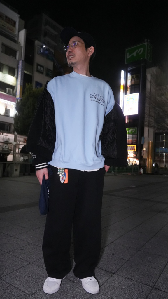 【限定】【押切蓮介先生描き下ろし】それでも上杉は生きてゆくオリジナルスウェット(ライトブルー)