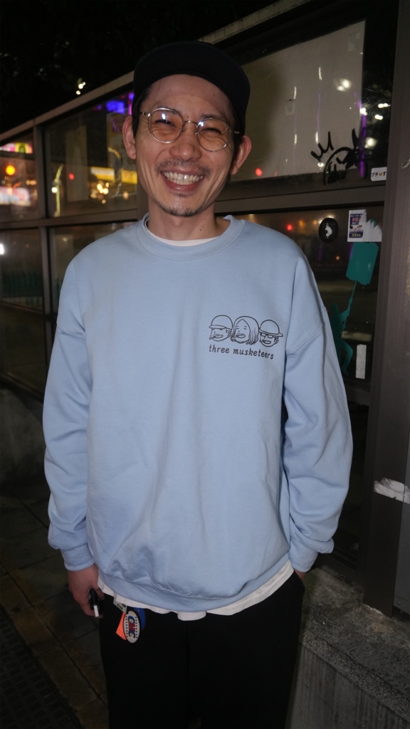 【限定】【押切蓮介先生描き下ろし】それでも上杉は生きてゆくオリジナルスウェット(ライトブルー)