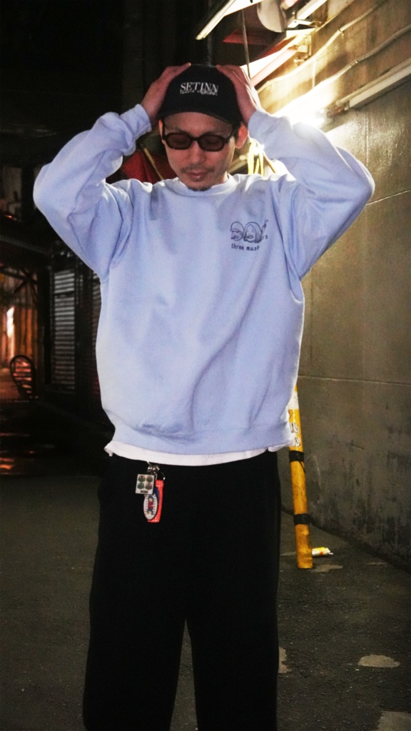 【限定】【押切蓮介先生描き下ろし】それでも上杉は生きてゆくオリジナルスウェット(ライトブルー)