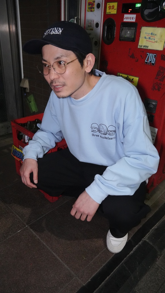 【限定】【押切蓮介先生描き下ろし】それでも上杉は生きてゆくオリジナルスウェット（ライトブルー）