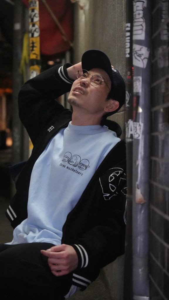 【限定】【押切蓮介先生描き下ろし】それでも上杉は生きてゆくオリジナルスウェット(ライトブルー)