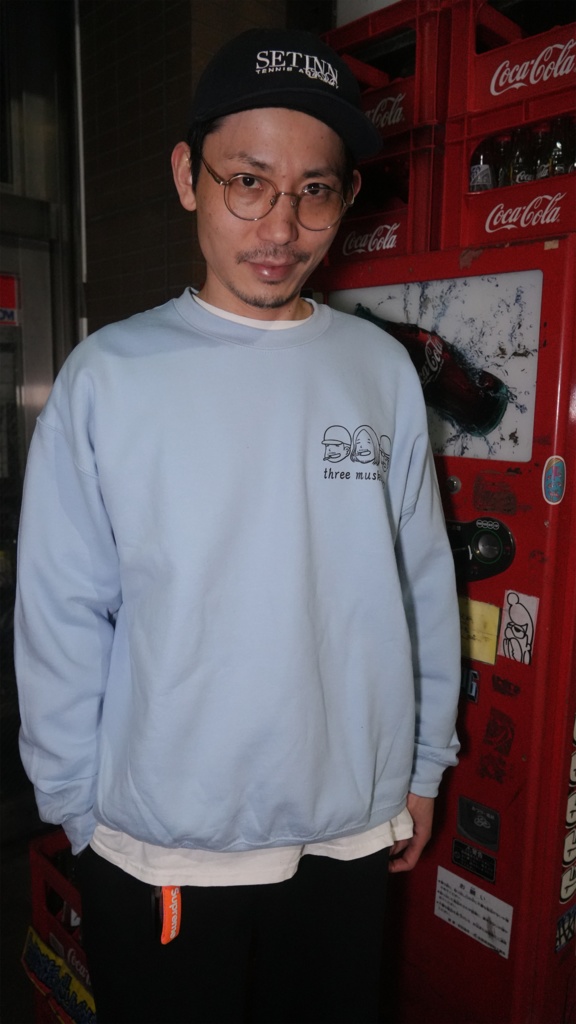 【限定】【押切蓮介先生描き下ろし】それでも上杉は生きてゆくオリジナルスウェット(ライトブルー)