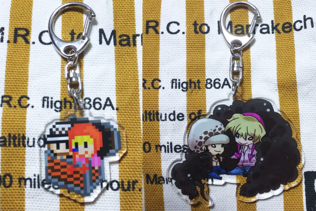 ワンピアクリルキーホルダー