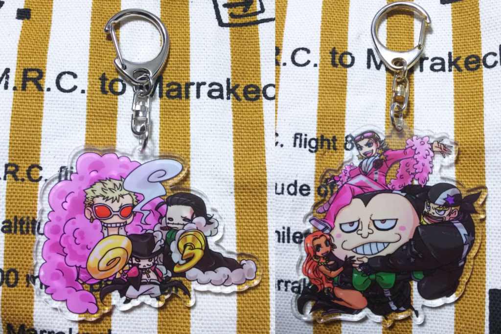 ワンピアクリルキーホルダー