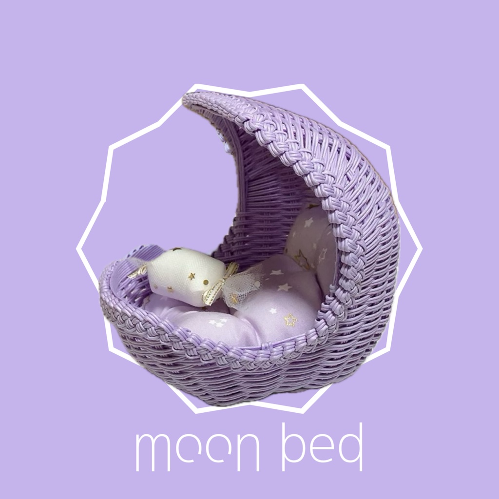【ゲリラ再頒】moonbed (パステルパープル)