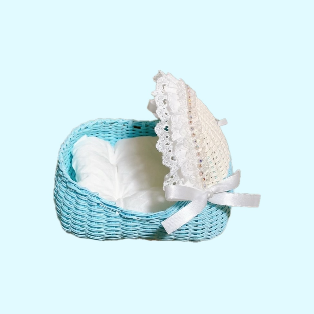 きらきらベビーぬいバスケット