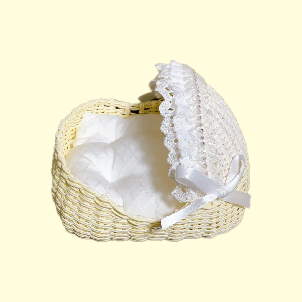 きらきらベビーぬいバスケット