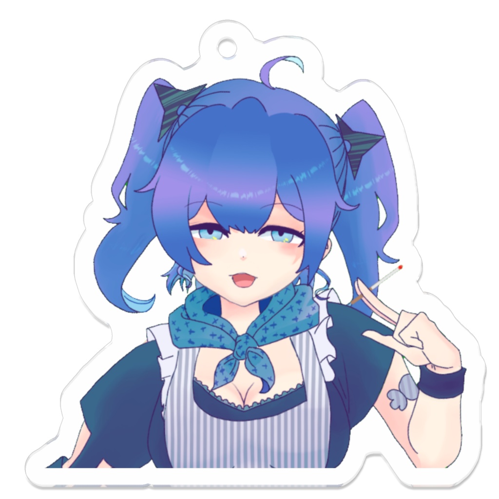 絵忍飴アクキー