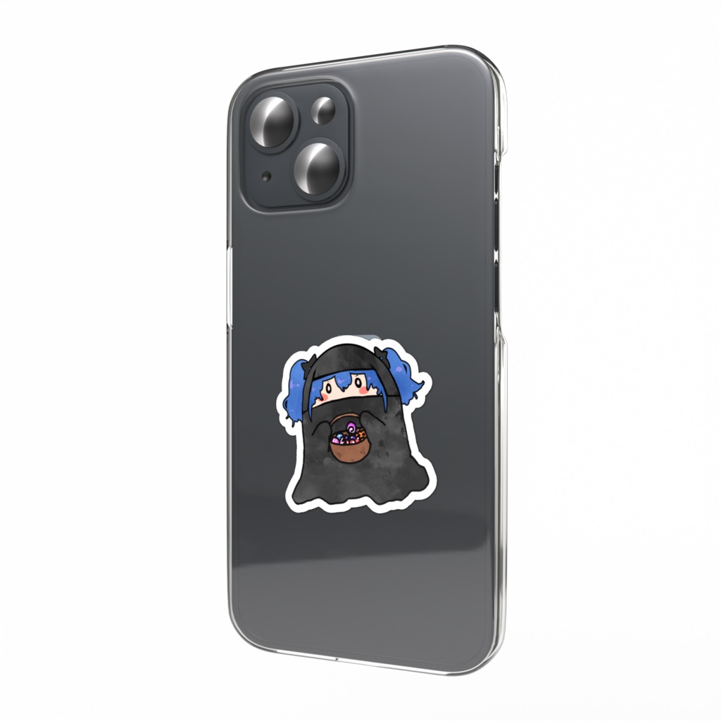 絵忍飴ハロウィンスマホステッカー