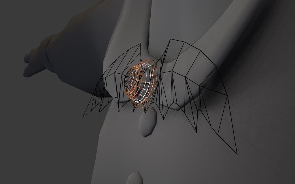 Bat Brooch コウモリ ブローチ