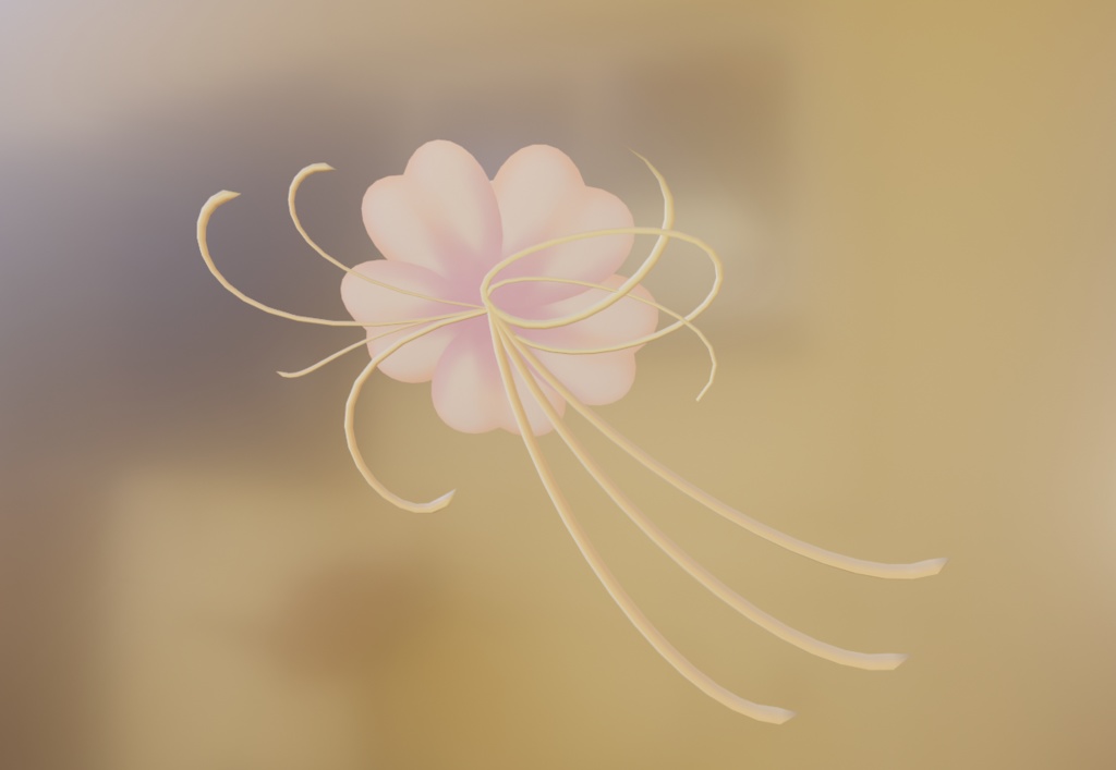 Flower Hairpin
