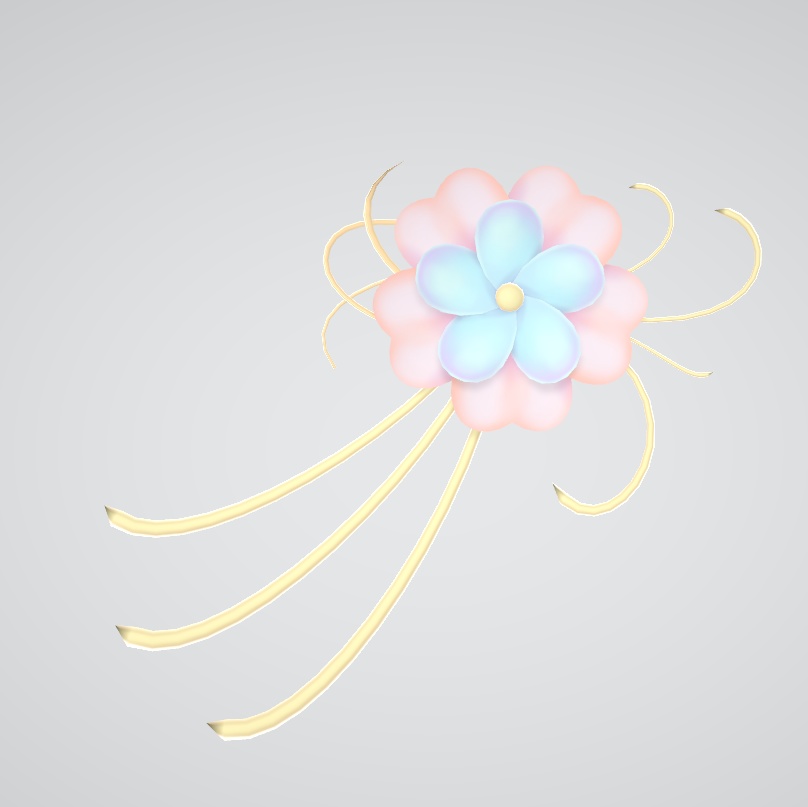 Flower Hairpin