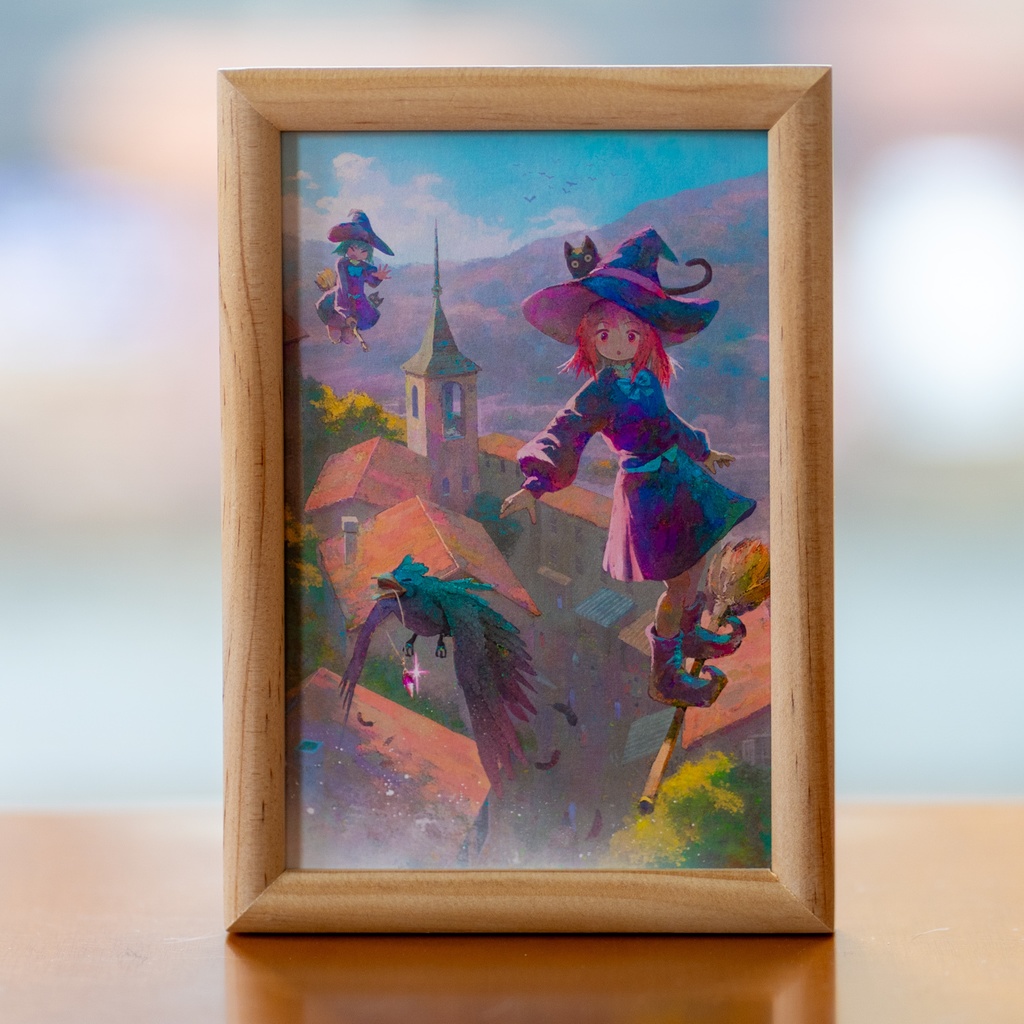 ポストカード「魔女のある日」