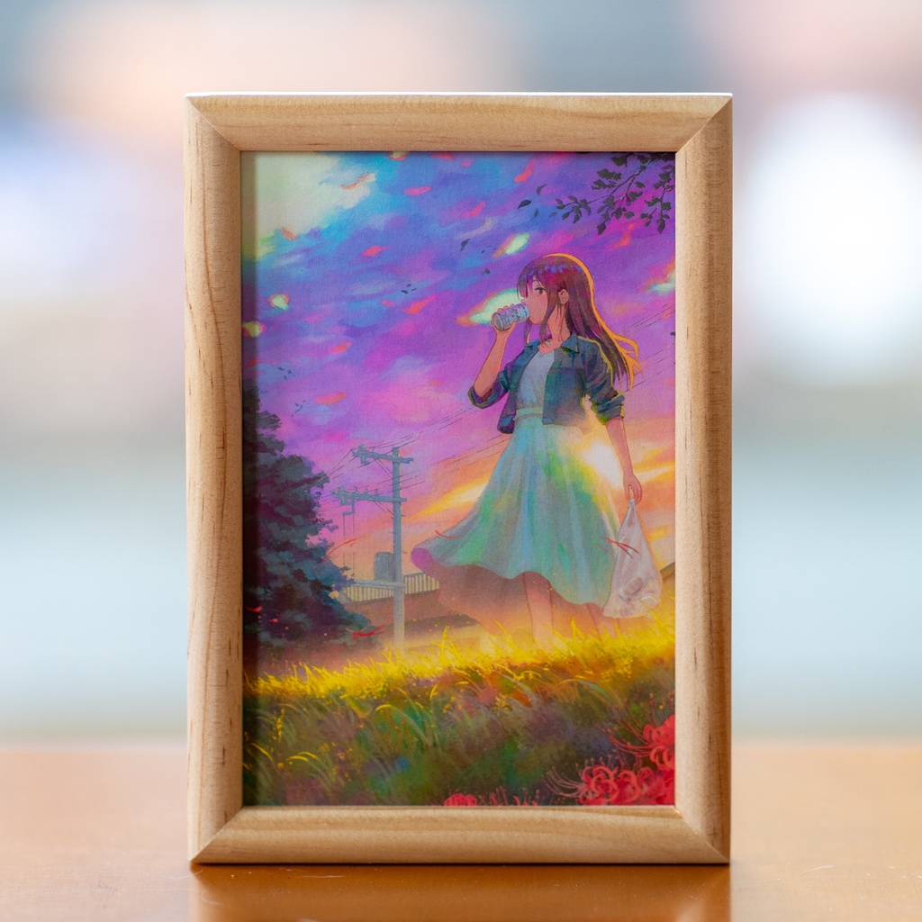 ポストカード「晩夏」