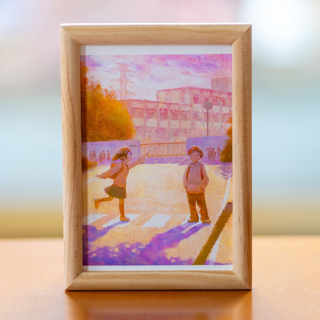 ポストカード「かーえろっ！」