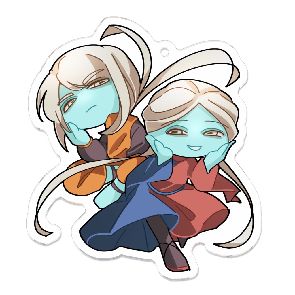 【創作】聖仙アクリルキーホルダー