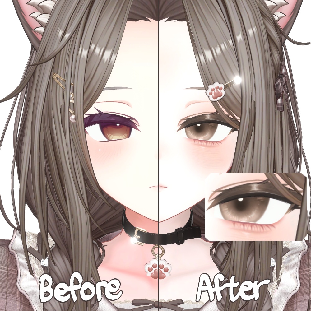 ✩⡱〚milltina / ミルティナ〛warm makeup & eye texture