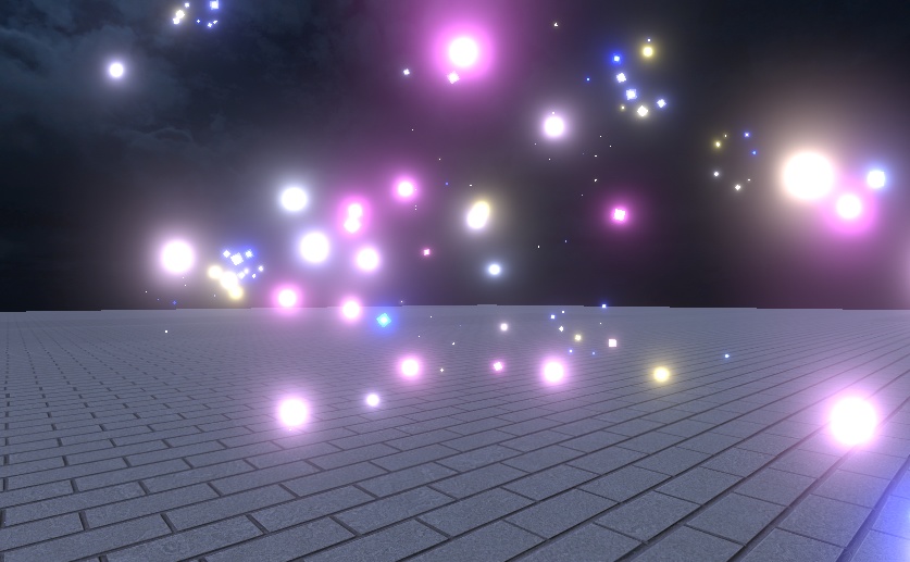 【VRChat想定】アバターに導入できるパーティクルパック1