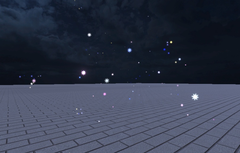 【VRChat想定】アバターに導入できるパーティクルパック1