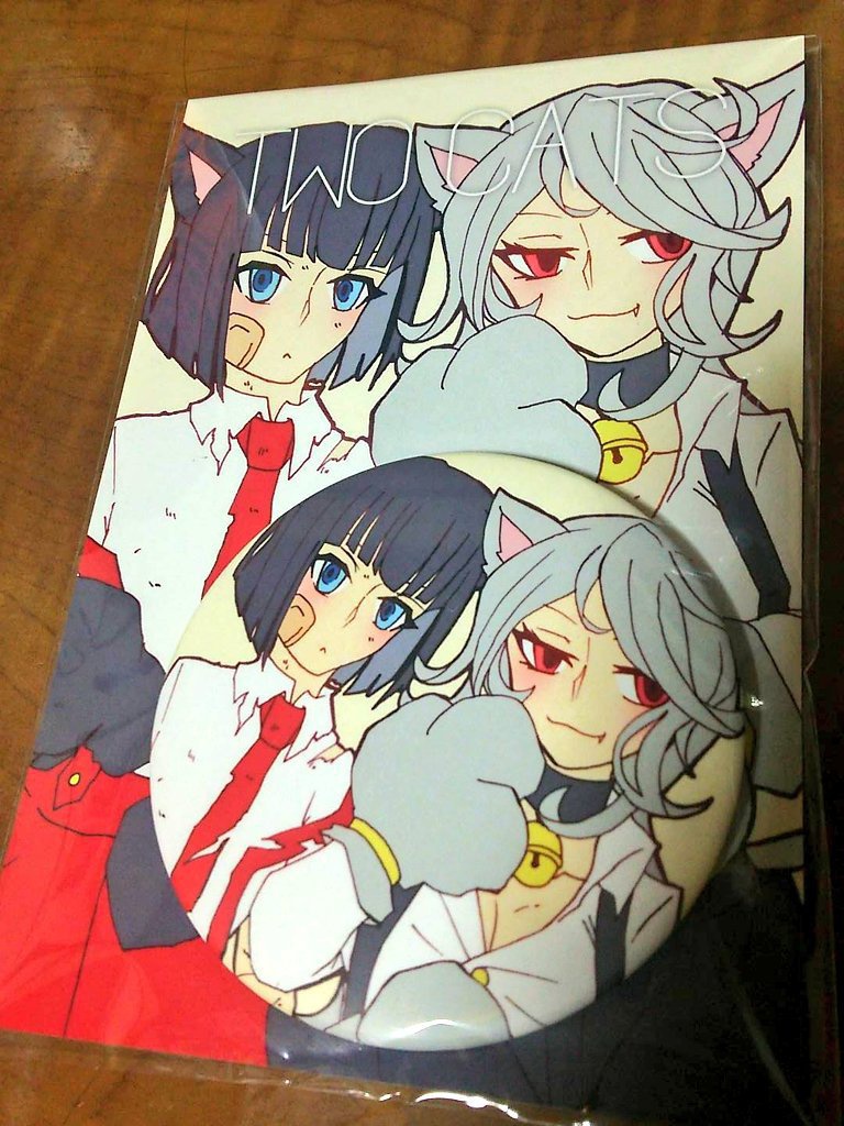 にゃんにゃん缶バッジ