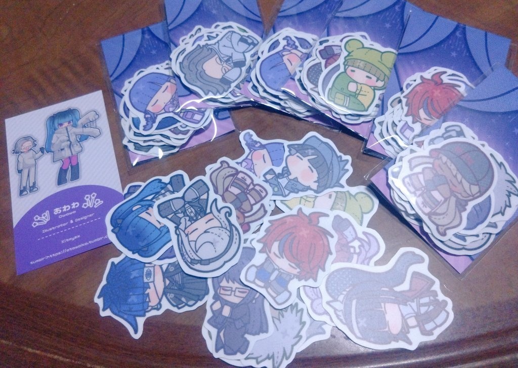 特防隊フレークシール