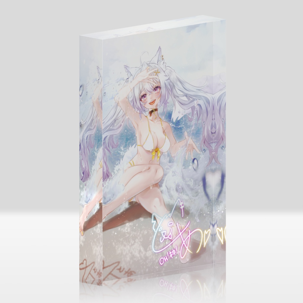 【狼月とあ誕生記念2023】アクリルブロック