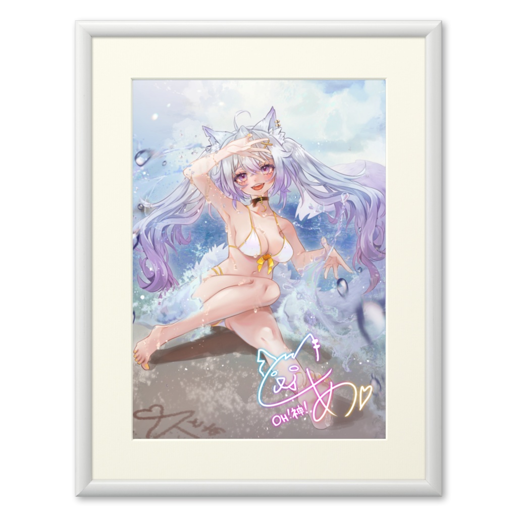 【狼月とあ誕生記念2023】複製画(プリモアート)