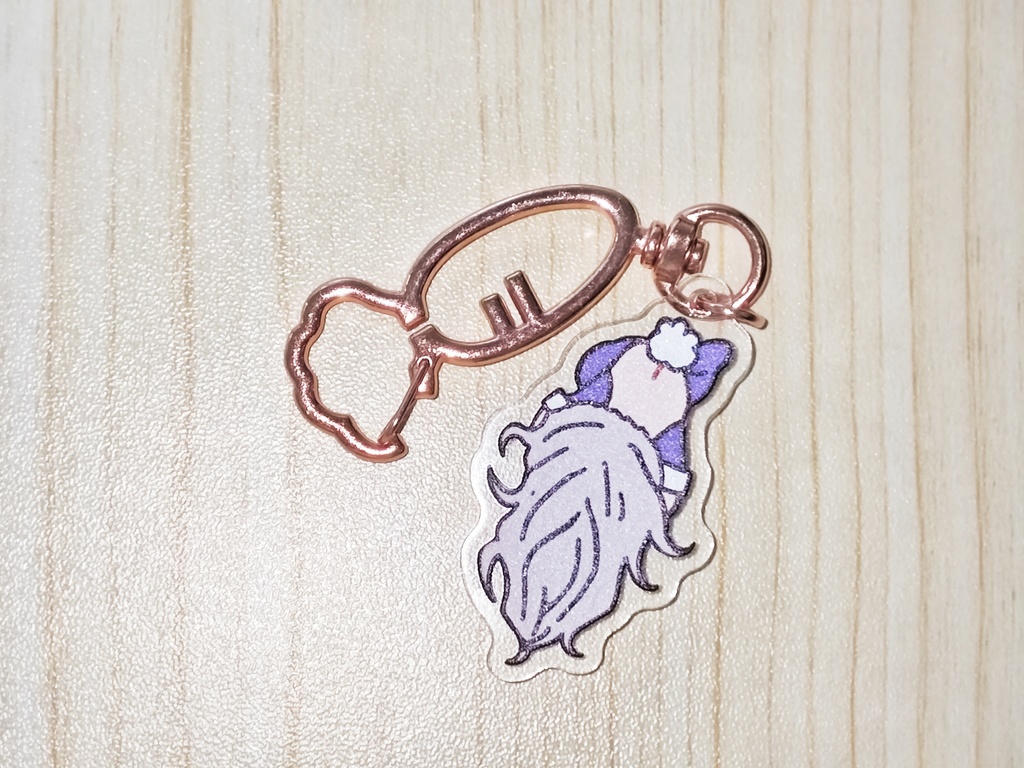 【凪砂🍫】逆さ吊りチャーム・逆バニー