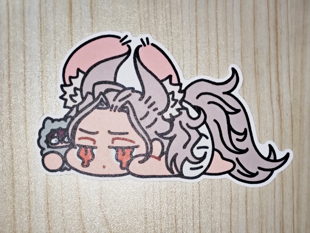 12cm凪茨ステッカー