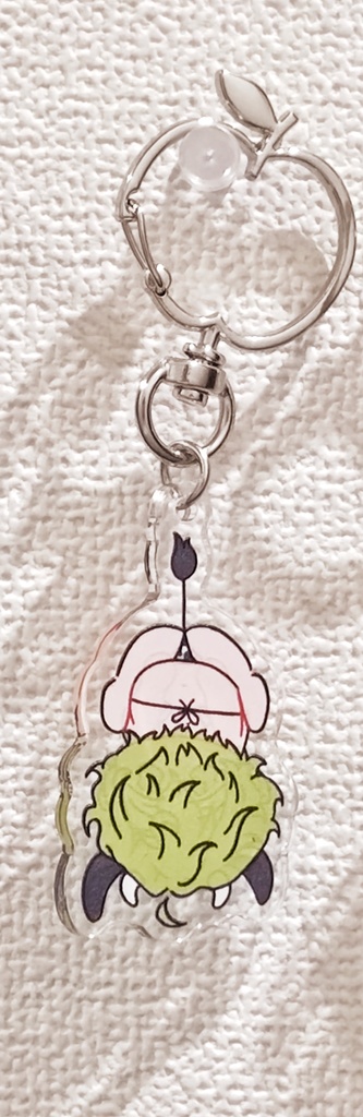 【日和☀】逆さ吊りチャーム・牛ビキニ