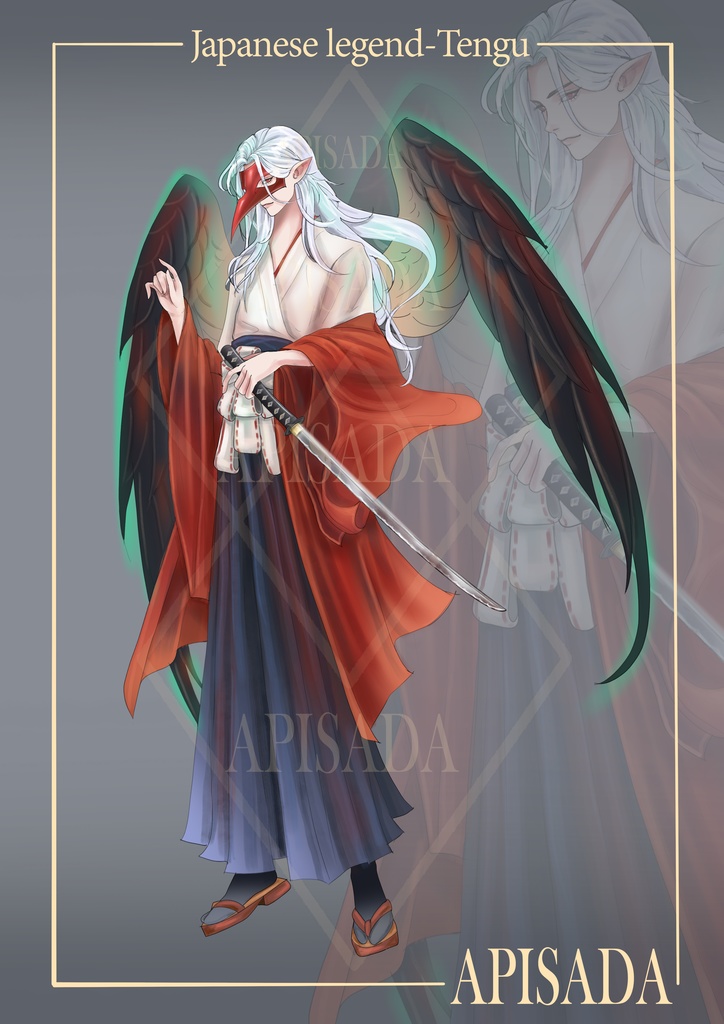 Tengu : Adopt Limited Edition , Adoptable -Commercial Use /Full Body