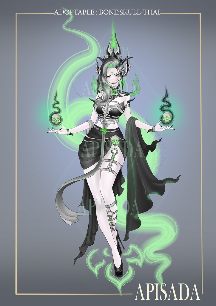 Rib Demon : Adopt Limited Edition , Limited Edition Adoptable -Commercial Use