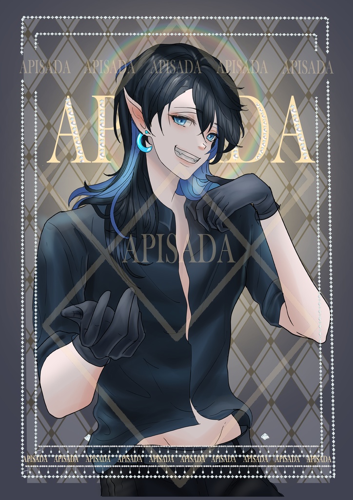 Elf of the moon: Adopt Limited Edition/ Adoptable -Commercial Use / Half Body
