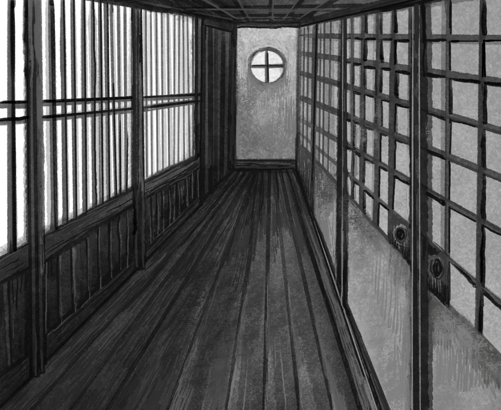 和風ホラー背景素材集vol.1 -Silent Shrise- / 全16枚