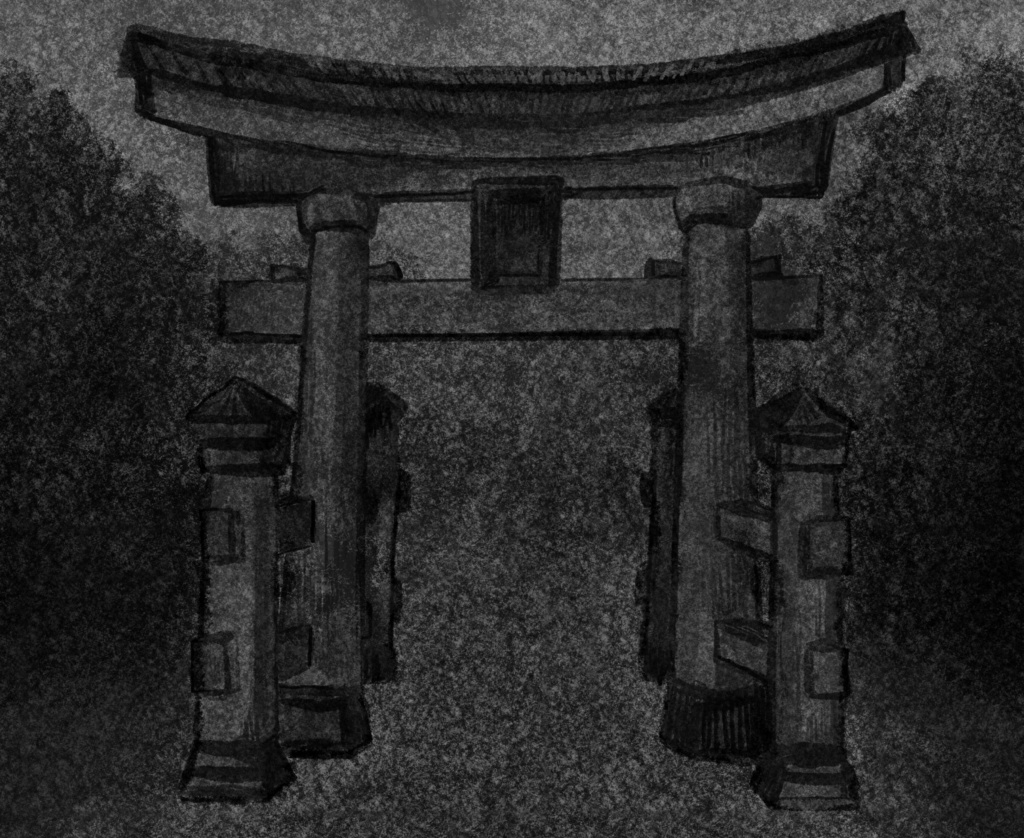 和風ホラー背景素材集vol.1 -Silent Shrise- / 全16枚