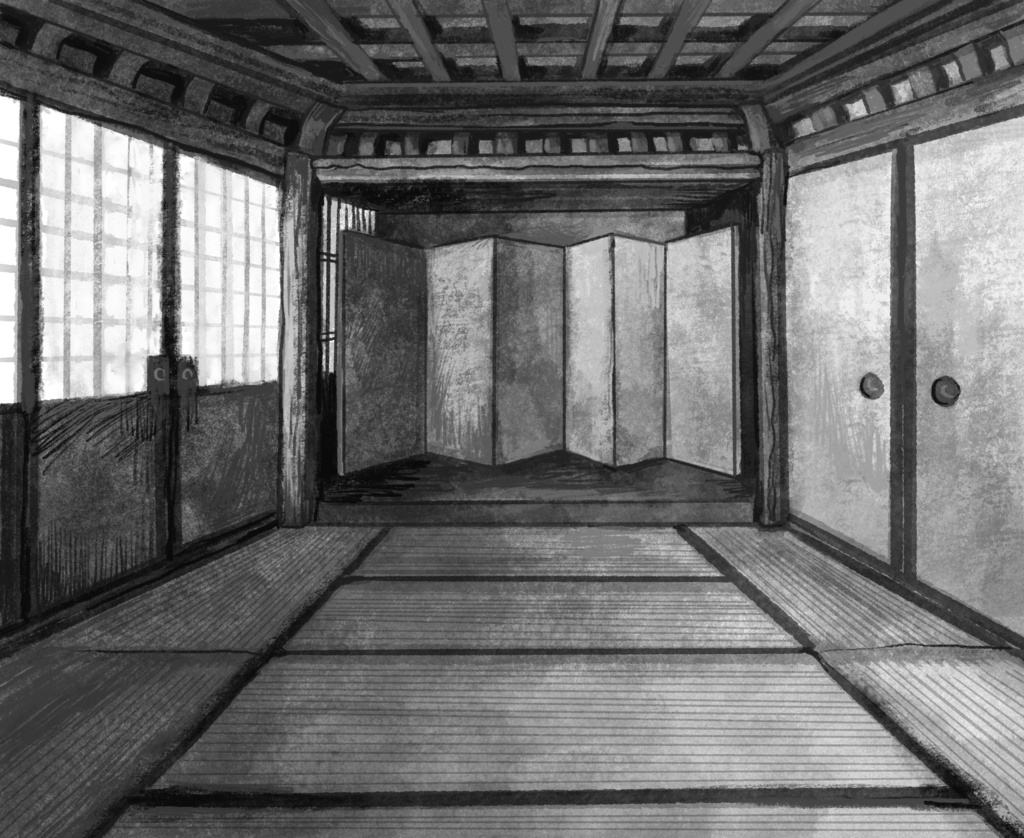 和風ホラー背景素材集vol.1 -Silent Shrise- / 全16枚